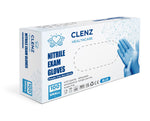 Clenz Blue Nitrile Gloves Small (10 Pack)
