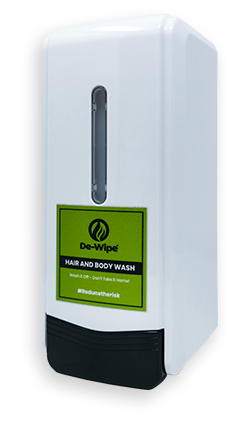 Dewipe Hair and Body Wash 1Litre dispenser