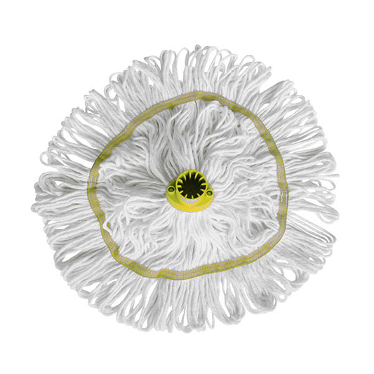 Optima Hygiene ‘RHP’ Socket Mop 250g Yellow