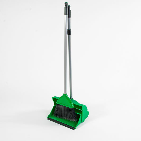 Contract Lobby Dustpan & Brush - GREEN - Robert Scott