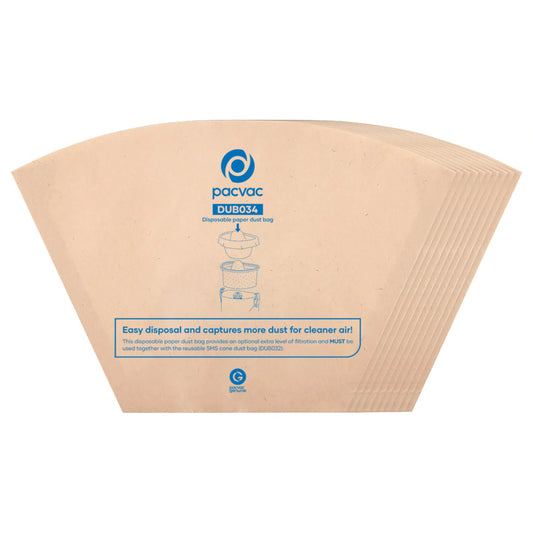 Pacvac Velo Paper Dust Bags (10pk)
