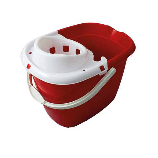 15L Standard Mop Bucket Red