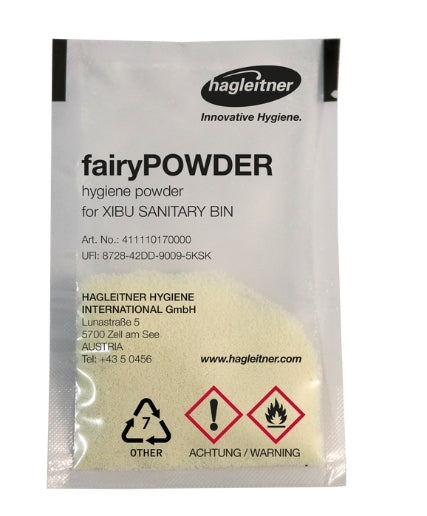 Hagleitner
fairy POWDER
for sani bin