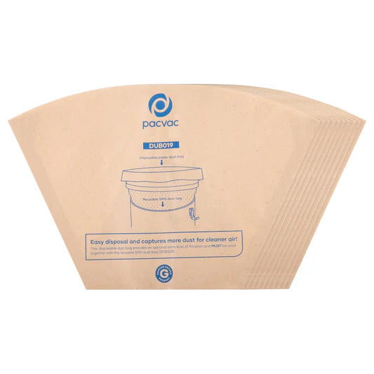Pacvac Superpro Paper Dust Bags (10pk)