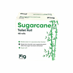 Sugarcane Toilet Rolls (48 x 200 sheets)