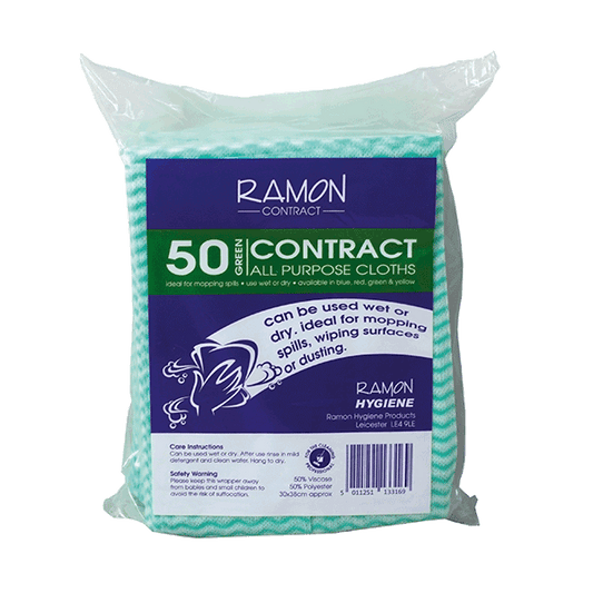 ‘Contract’ All Purpose Cloths Green
