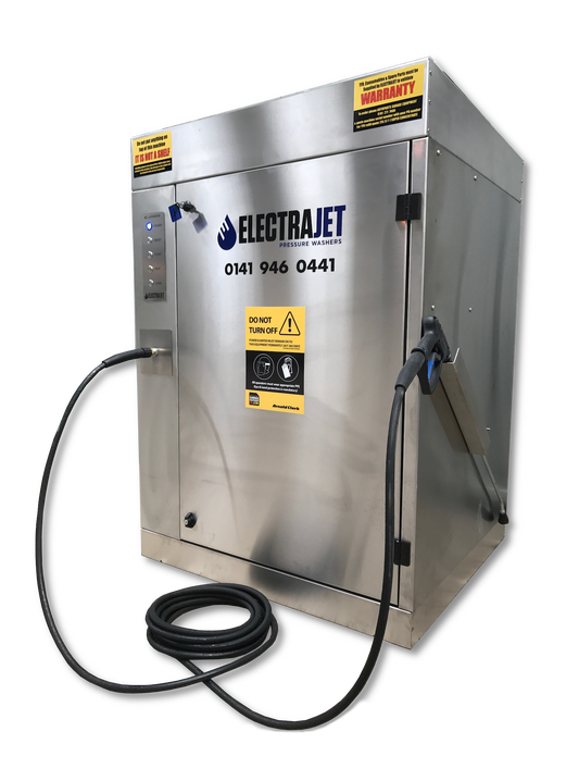 Electric Heated Premium 24kw Stainless Pressure Washer - 13L/m 180bar