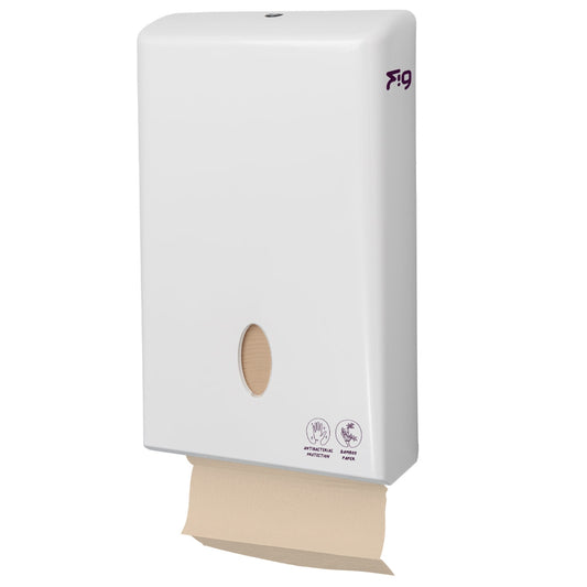 Compact Hand Towel Dispenser White ABS