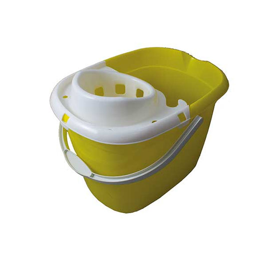 15L Standard Mop Bucket Yellow